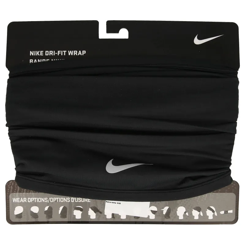 JR NIKE NIKE DRI-FIT WRAP BLACK/SILVER 