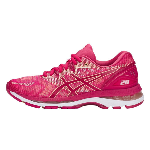 Asics gel nimbus 20 grey pink sales
