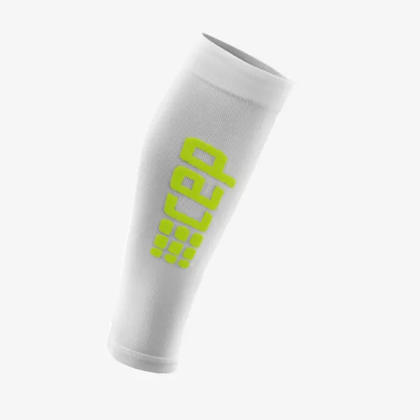 Čarape Pro ultralight calf sleeves white/green 