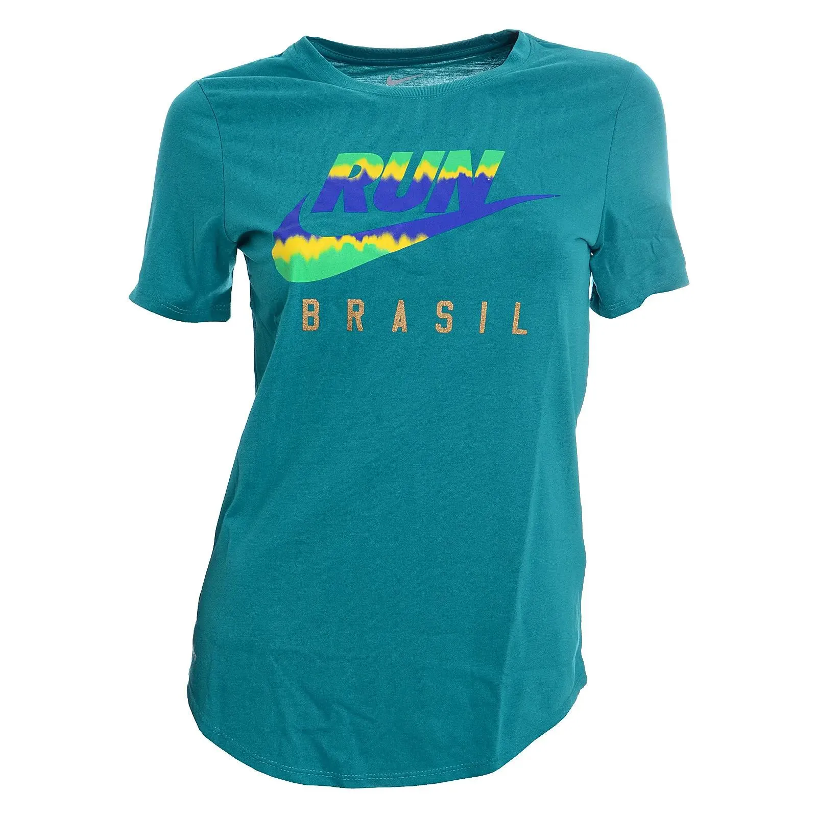NIKE Majica RUN P W BRAZIL FLAG TEE 